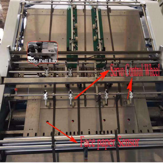 Best Price Qtm-1450 Fully Automatic Flute Laminator/ Servo Litho Sheet to Sheet Cardboard Laminator