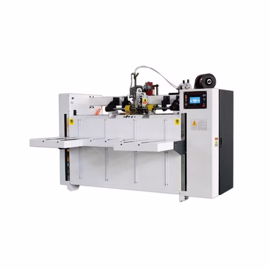Carton Box Stapler Semi Auto High Speed Stitcher Machine Carton Boxc Stitching Machine