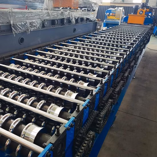 Fabrik-Direktverkaufshersteller 836 Wellblech-Dachblech-Rollformmaschine aus verzinktem Metall