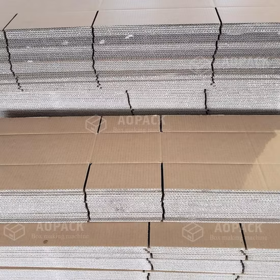 Aopack Vollautomatische Kartonherstellungsmaschine für Wellpappkartons